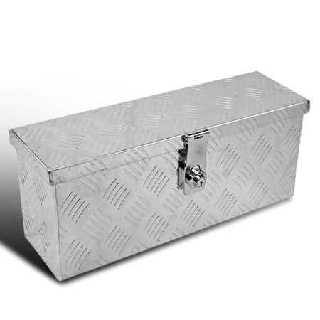 Spec-D Tuning All All All 20" Heavy Duty Chrome Aluminum Box TBOX-ALM01